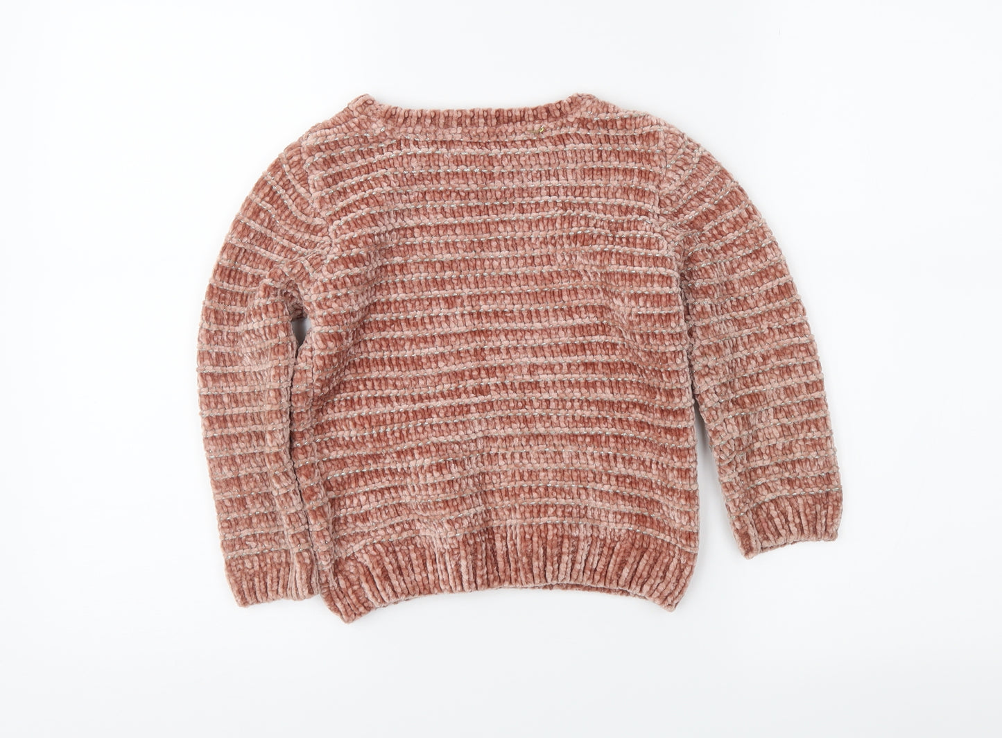 Primark Girls Pink   Pullover Jumper Size 5-6 Years