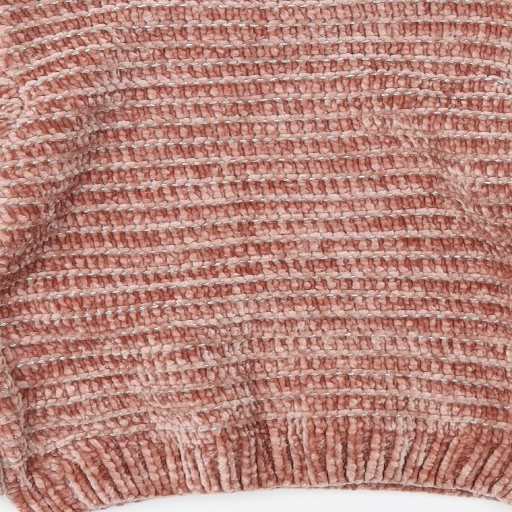 Primark Girls Pink   Pullover Jumper Size 5-6 Years