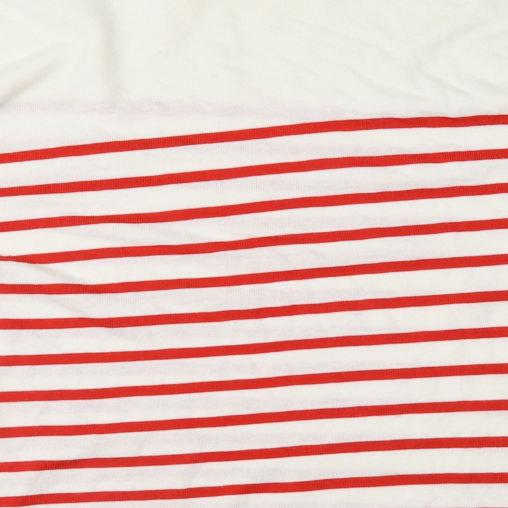 Bonmarché Womens Ivory Striped  Pullover Jumper Size 20