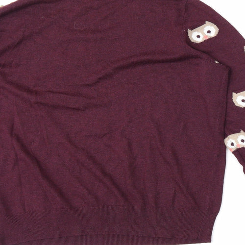 TU Womens Purple   Pullover Jumper Size 18