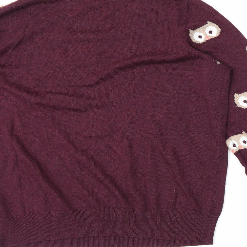 TU Womens Purple   Pullover Jumper Size 18