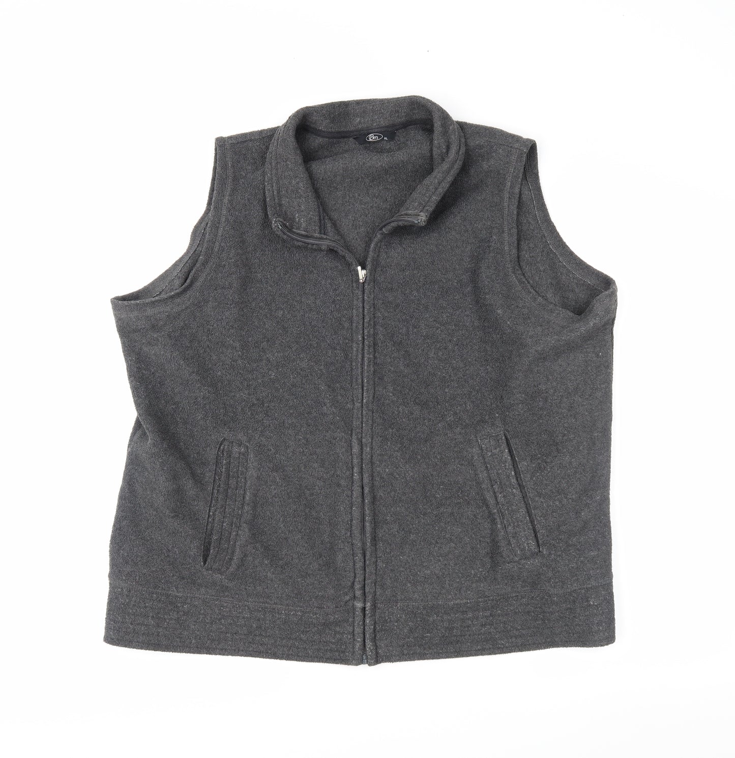BM Womens Grey   Full Zip Jumper Size XL