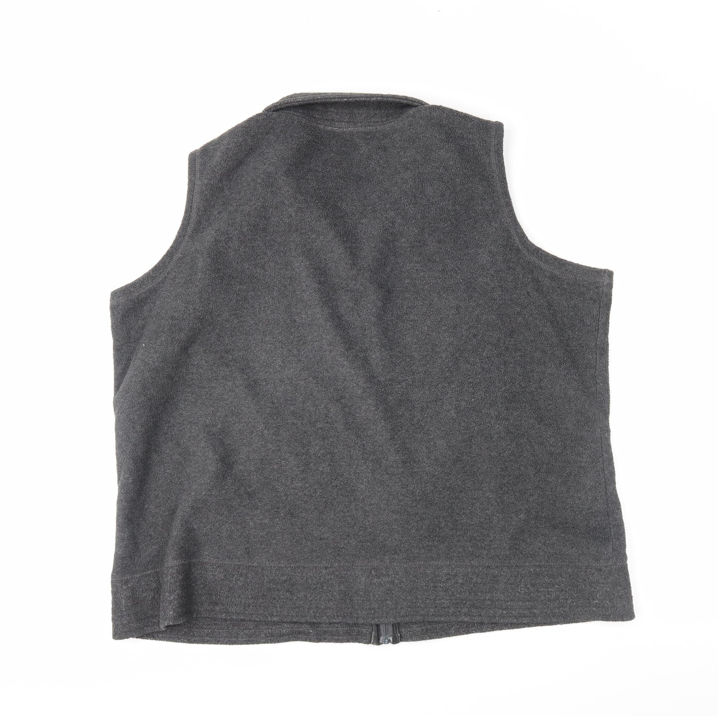 BM Womens Grey   Full Zip Jumper Size XL