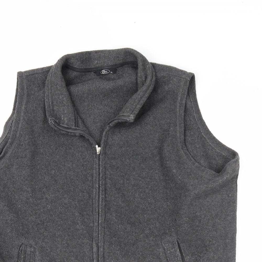 BM Womens Grey   Full Zip Jumper Size XL