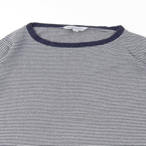 Crew Clothing Womens Blue Striped  Tunic Jumper Size 18