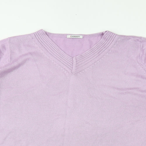 Damart Womens Purple   Pullover Jumper Size 14