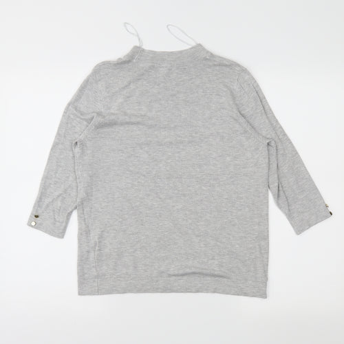 TU Womens Grey   Tunic Jumper Size 14