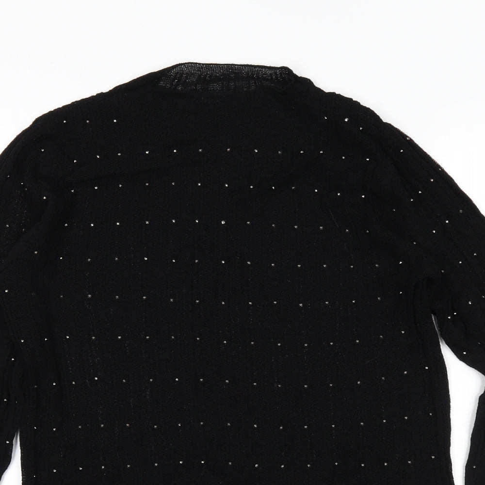 NEXT Womens Black   Basic Blouse Size 14