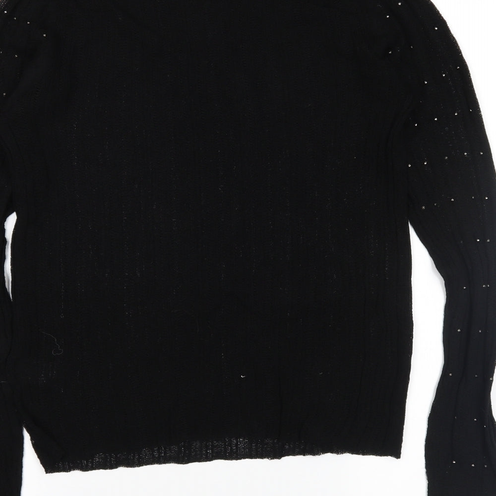 NEXT Womens Black   Basic Blouse Size 14