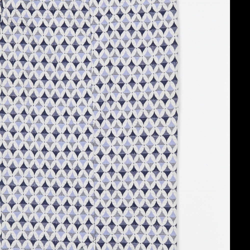Zara Womens Blue   Straight & Pencil Skirt Size M