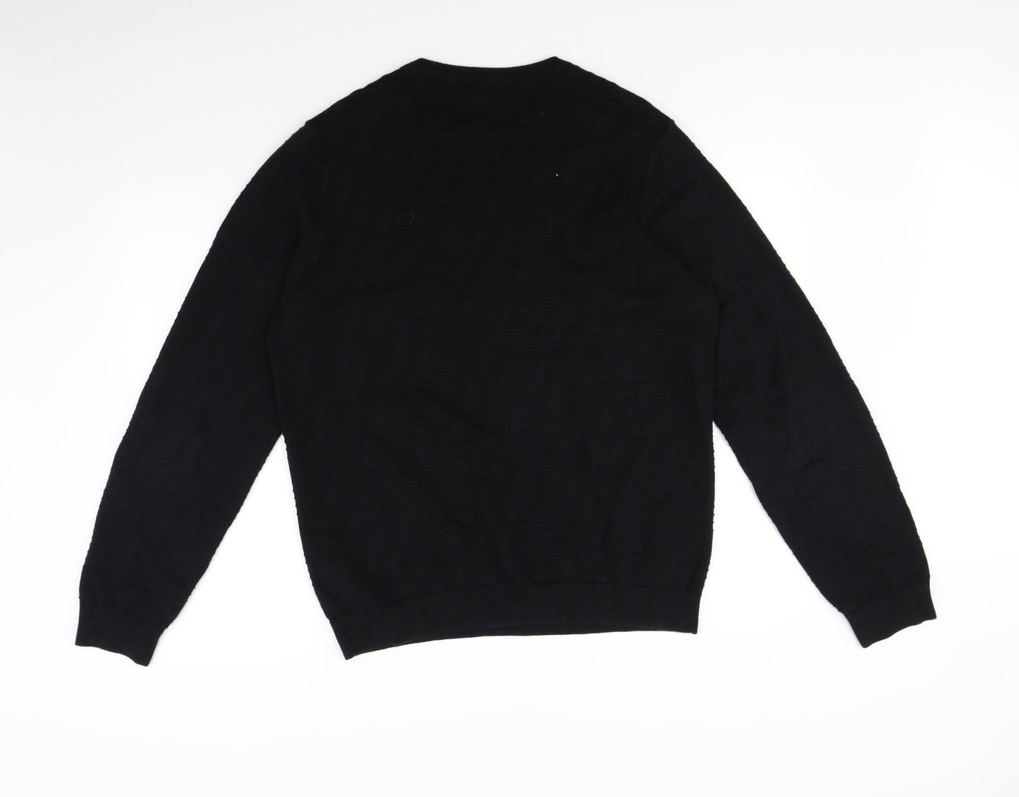 Autograph Mens Black   Pullover Jumper Size L
