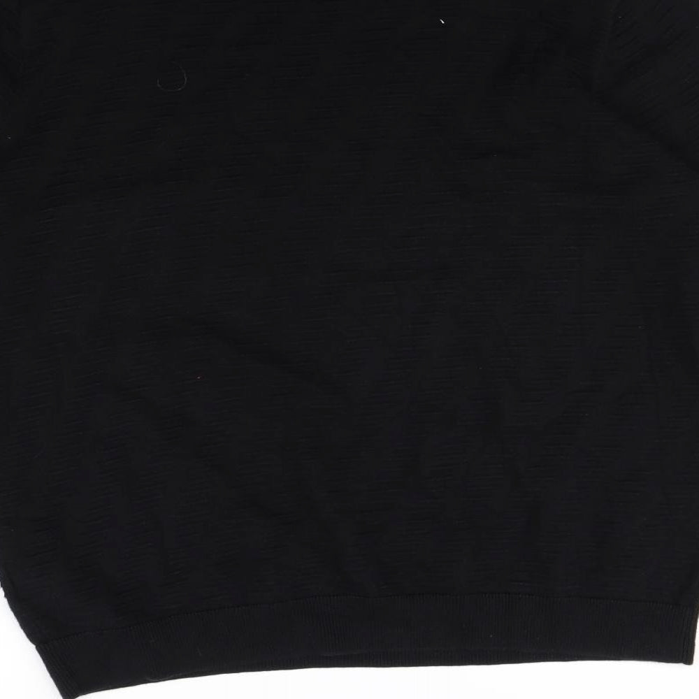 Autograph Mens Black   Pullover Jumper Size L