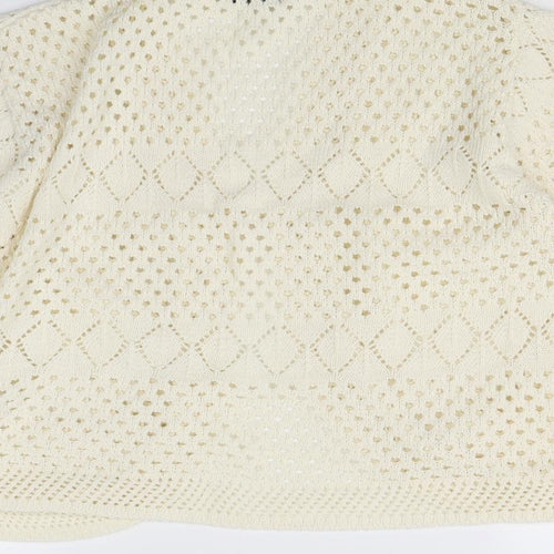 CHIC Womens Ivory   Cardigan Jumper Size XL
