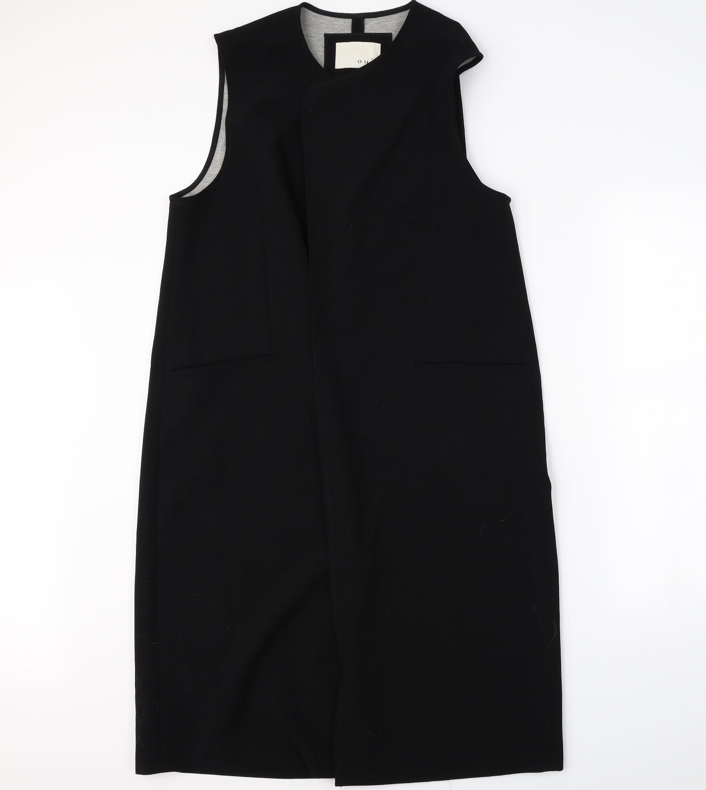 Oui Womens Black   Cardigan Jumper Size 16