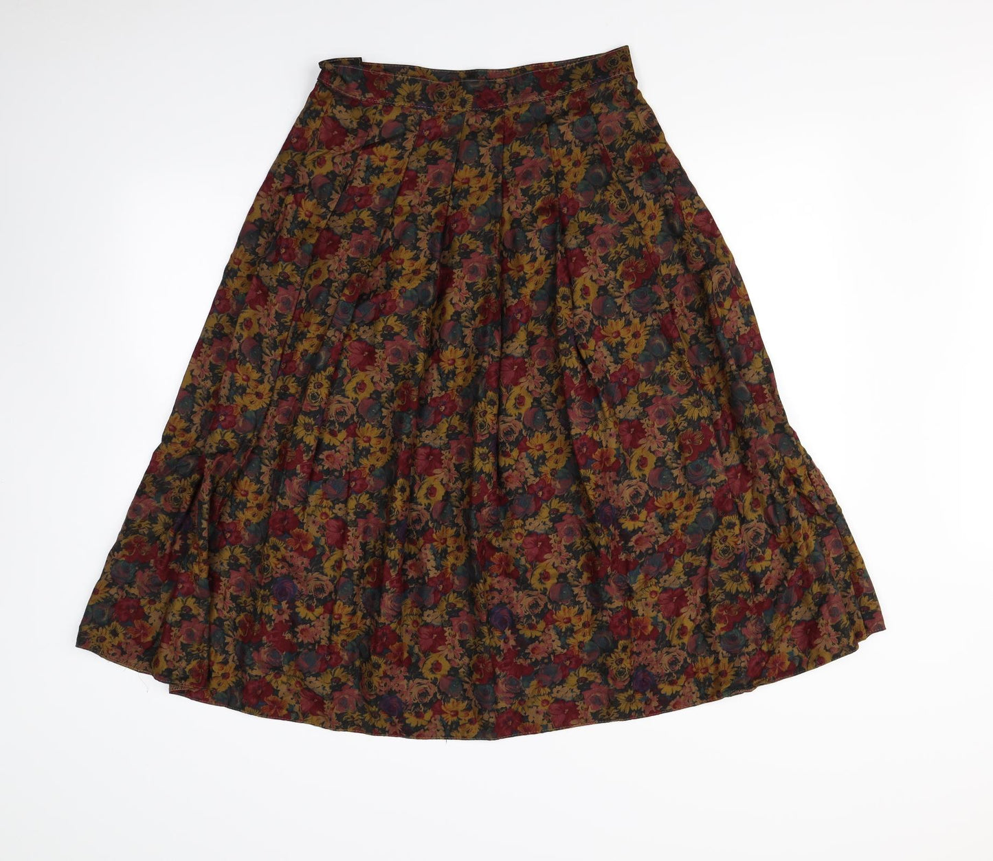 M&S Womens Multicoloured Floral  Maxi Skirt Size 14