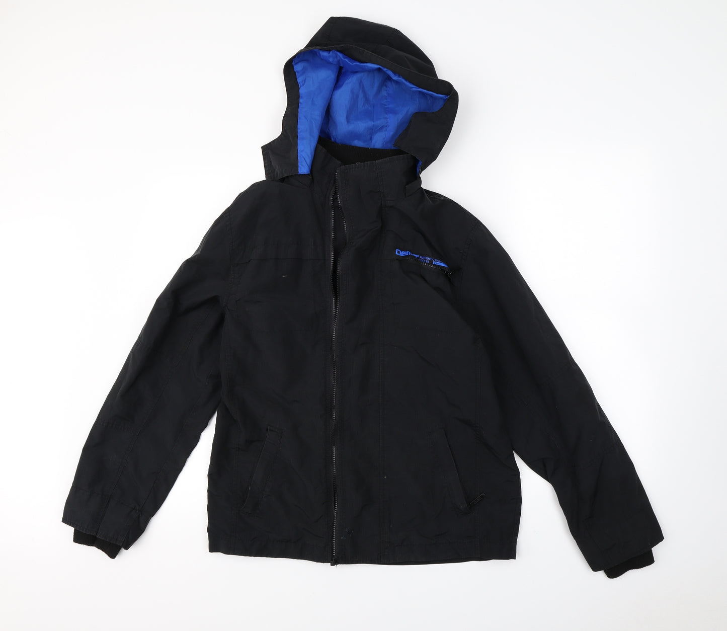 Demo Boys Black   Rain Coat Coat Size 13 Years