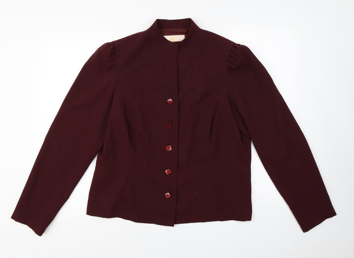 Country Casuals Womens Purple Jacket Size 16