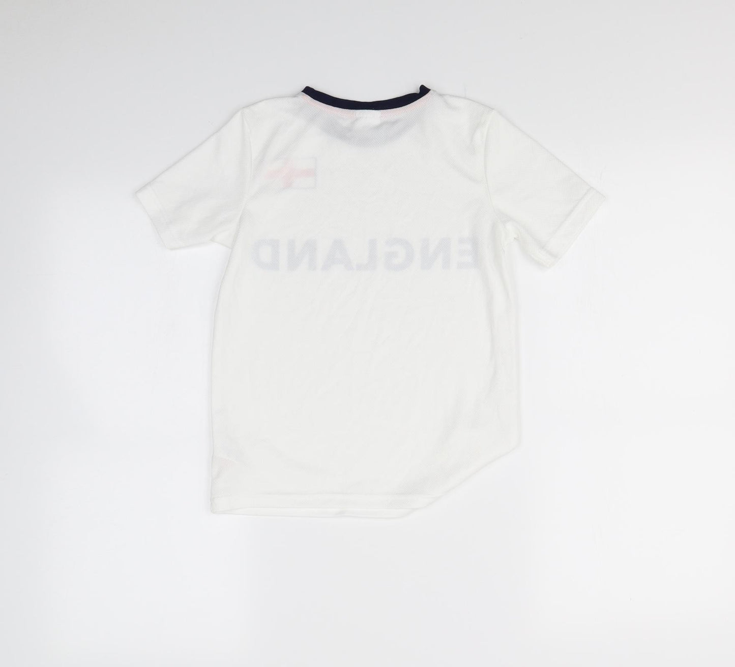 F&F Boys White   Basic T-Shirt Size 6 Years  - England