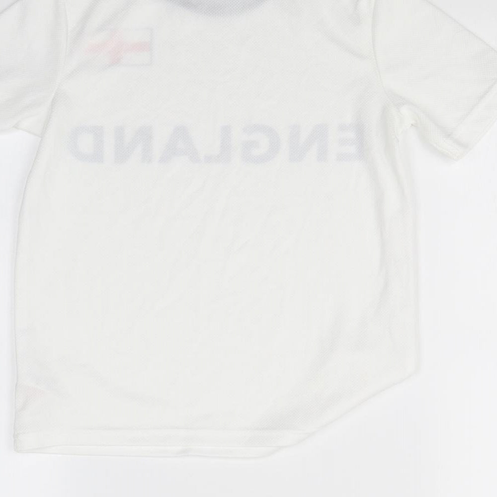 F&F Boys White   Basic T-Shirt Size 6 Years  - England