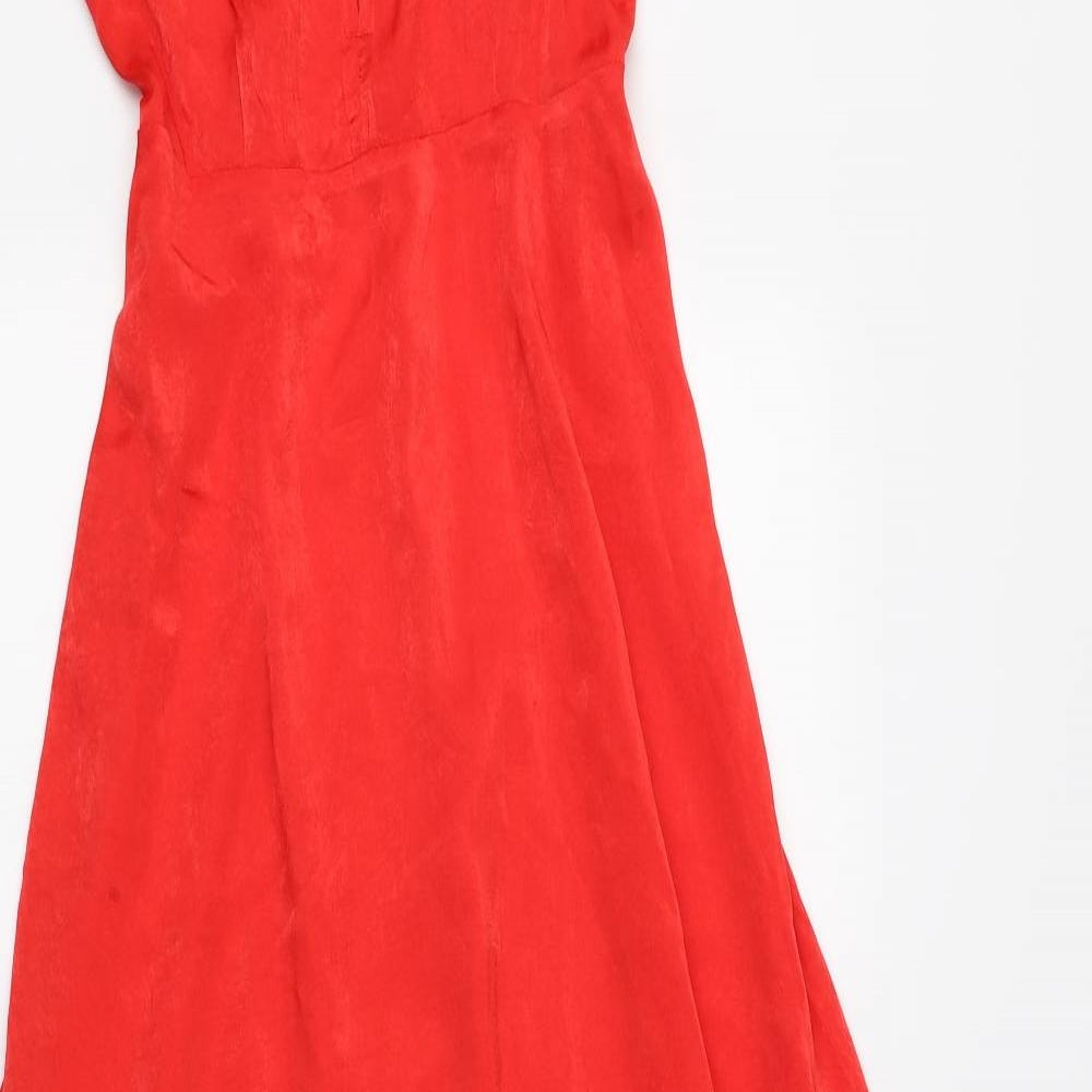 Pretty little thing Womens Red   Maxi  Size 6