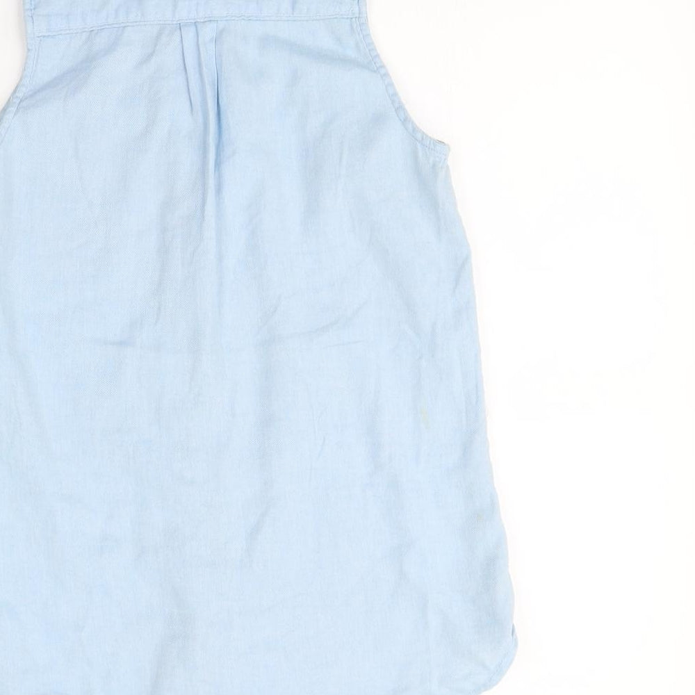 New Look Womens Blue   Basic Button-Up Size 10