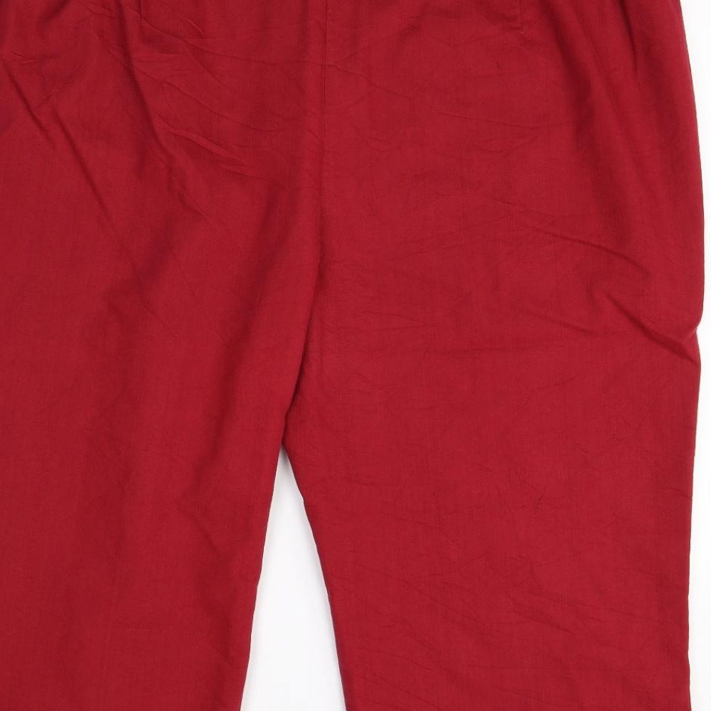 Ann Harvey Womens Pink   Cargo Shorts Size 28