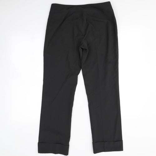 Preworn Womens Grey   Dress Pants Trousers Size 14 L28 in