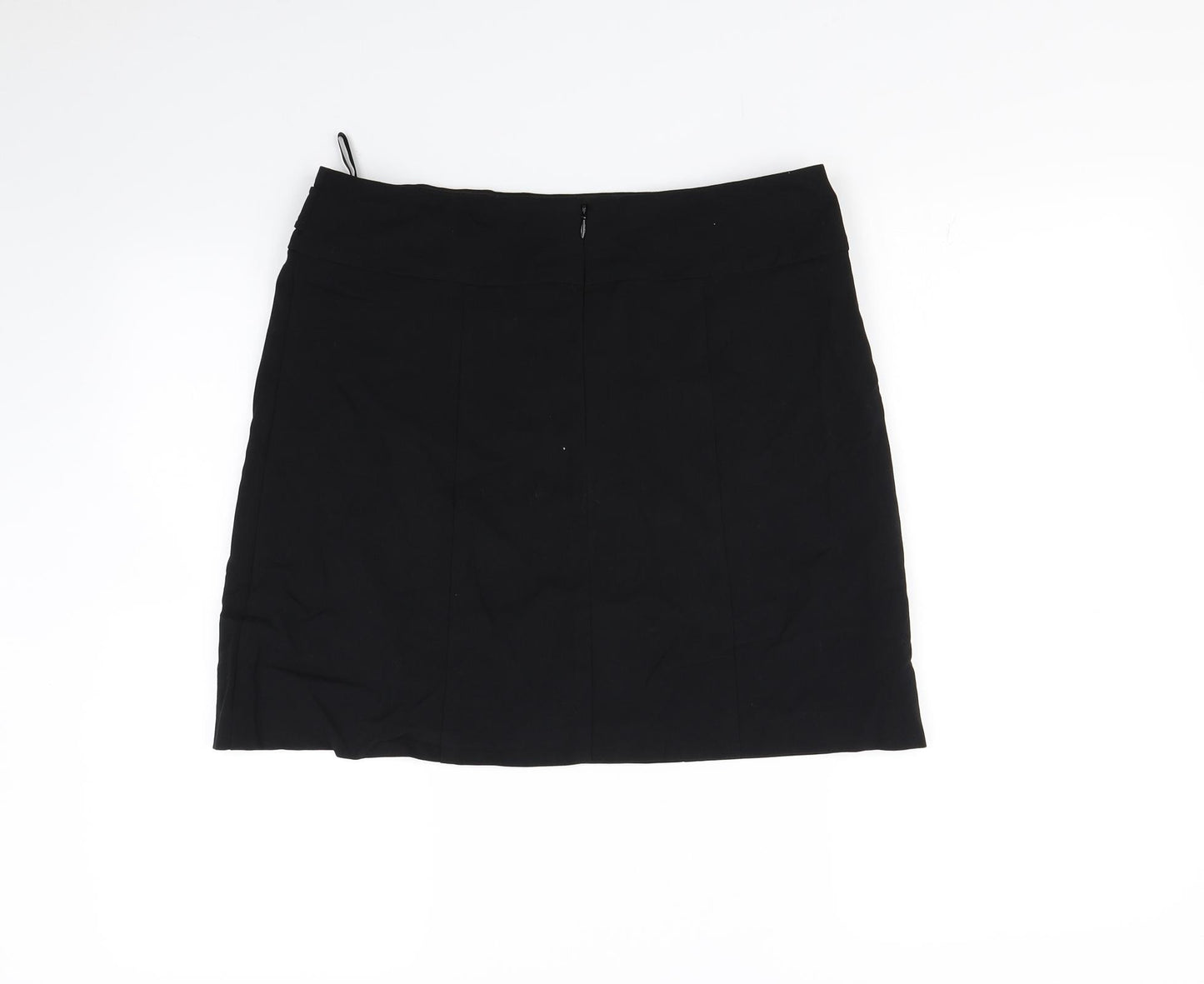 M&S Womens Black   Mini Skirt Size 12