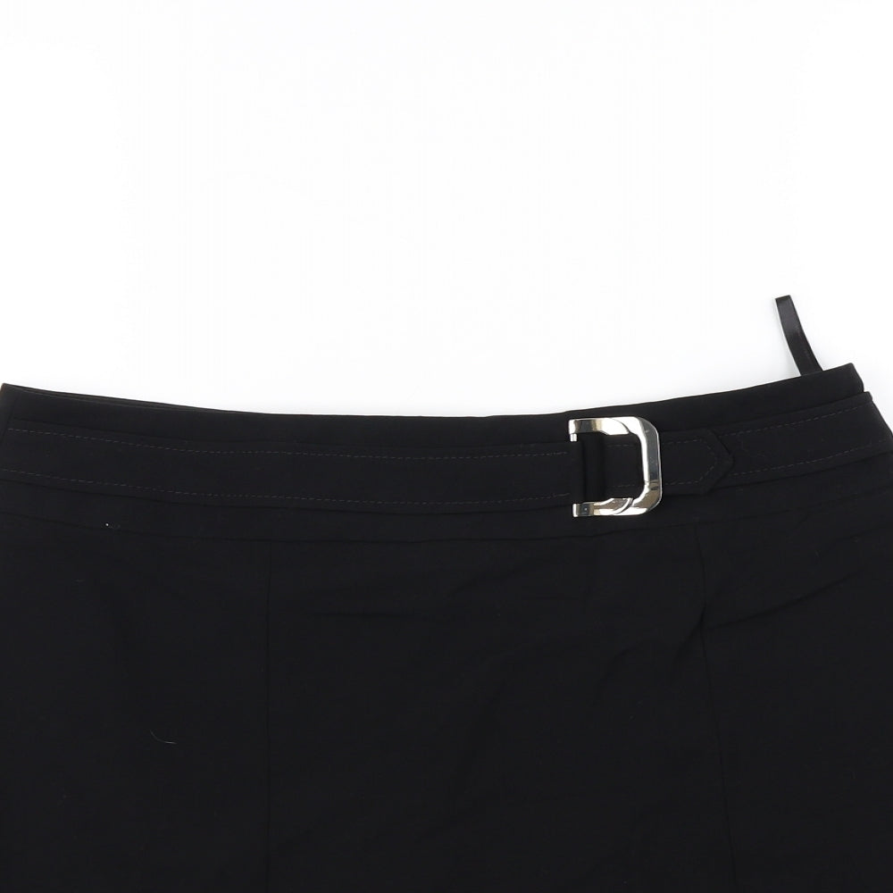 M&S Womens Black   Mini Skirt Size 12