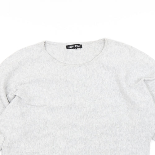 Marbel Womens Grey   Pullover Jumper Size XS