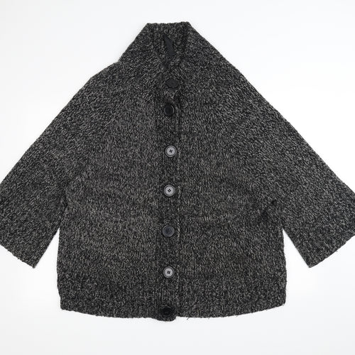 Preworn Womens Black  Knit Jacket  Size 18