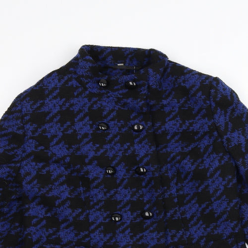 ISLE Womens Black Striped  Jacket  Size 10