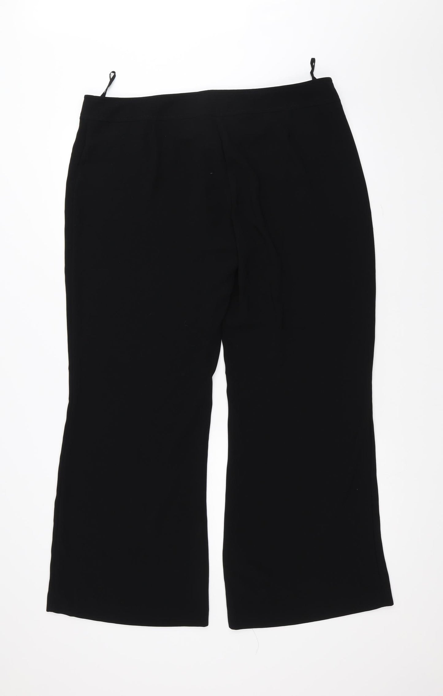 TU Womens Black   Trousers  Size 18 L28 in
