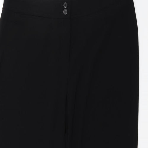 TU Womens Black   Trousers  Size 18 L28 in