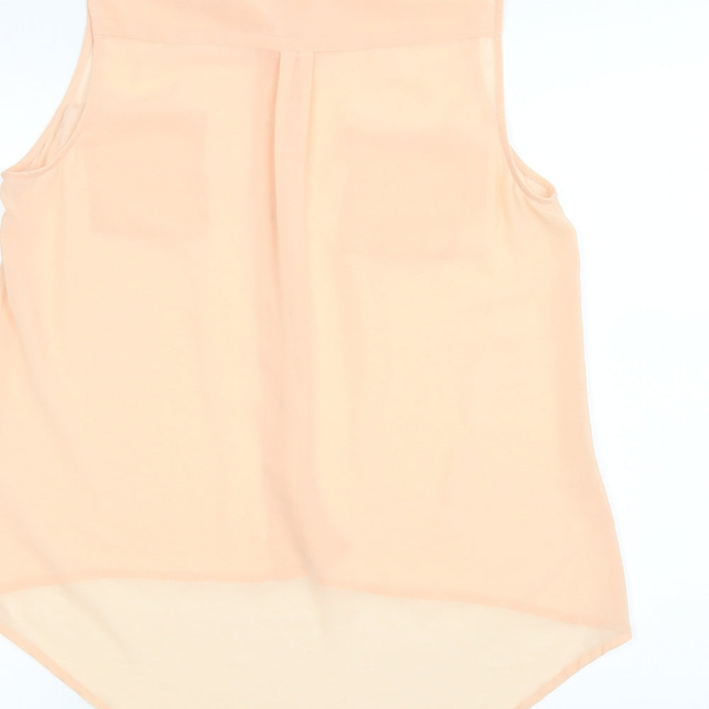 New Look Womens Pink   Basic Blouse Size 8