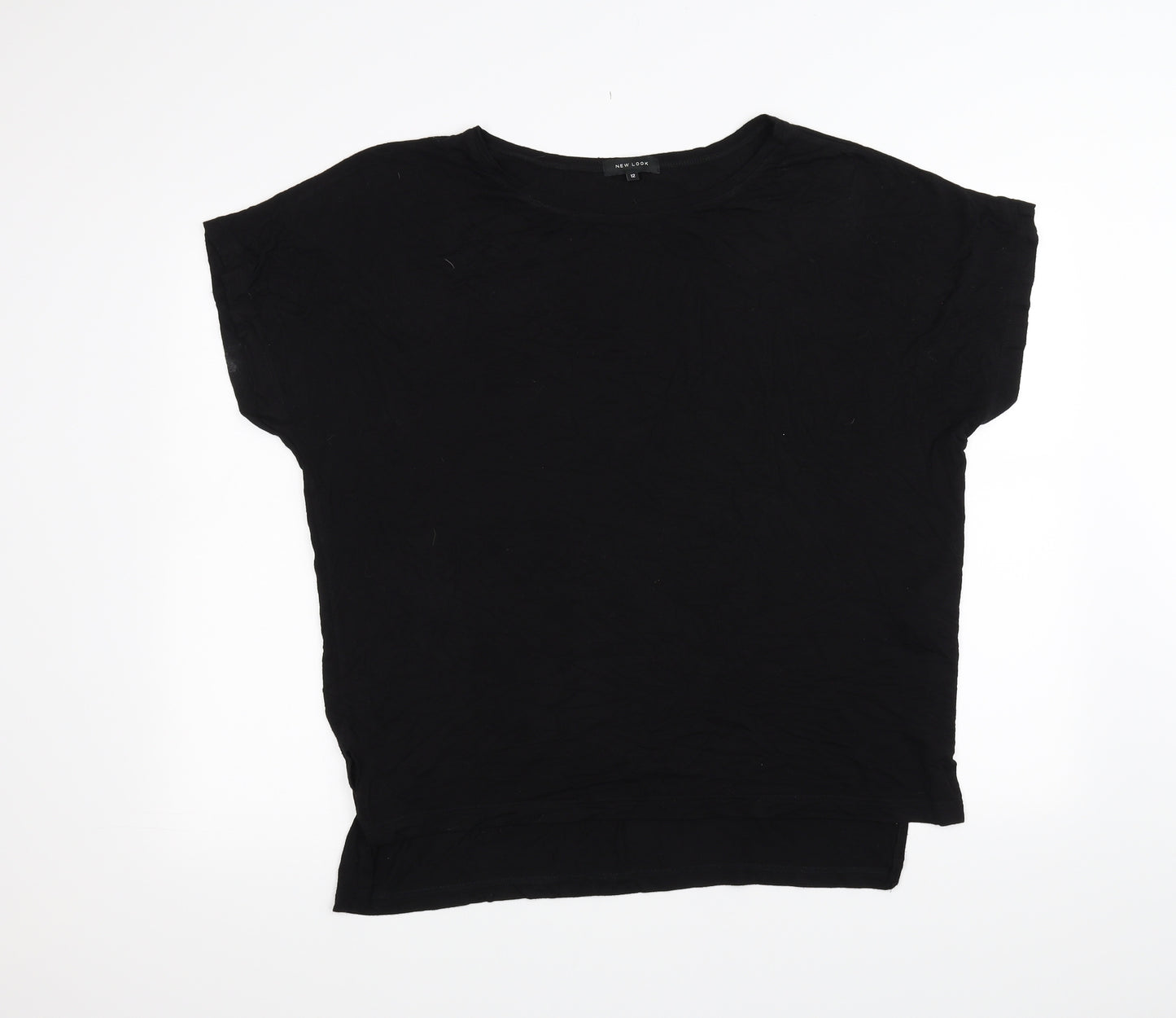 New Look Womens Black   Basic T-Shirt Size 12