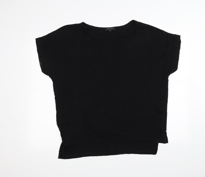 New Look Womens Black   Basic T-Shirt Size 12