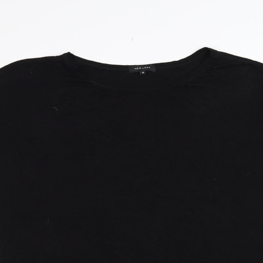 New Look Womens Black   Basic T-Shirt Size 12