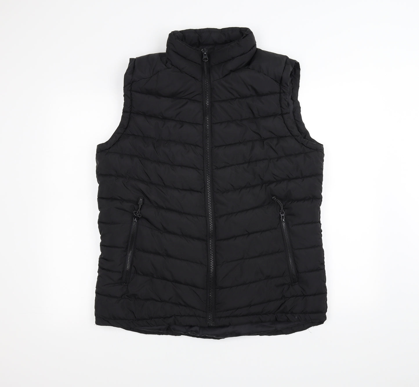 Easy Mens Black   Puffer Jacket Coat Size M