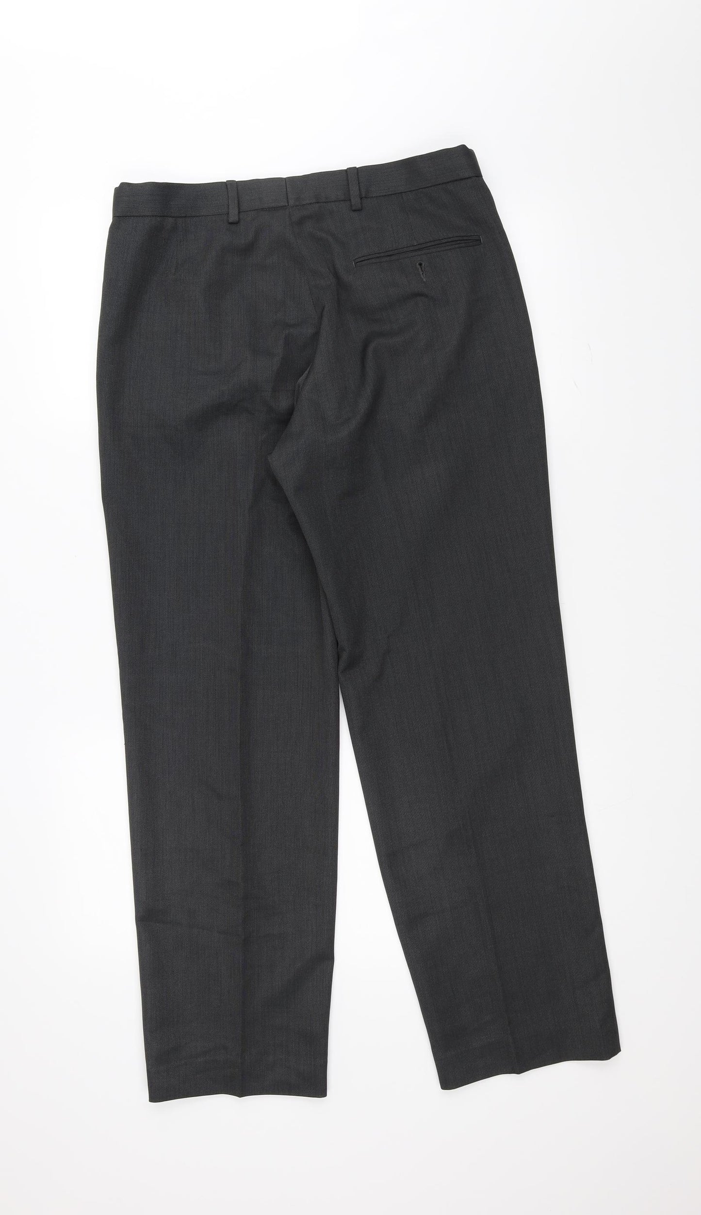 Marks and Spencer Womens Grey   Dress Pants Trousers Size 32 L30 in