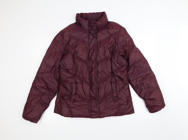 Gap Womens Purple Pea Coat Coat Size M
