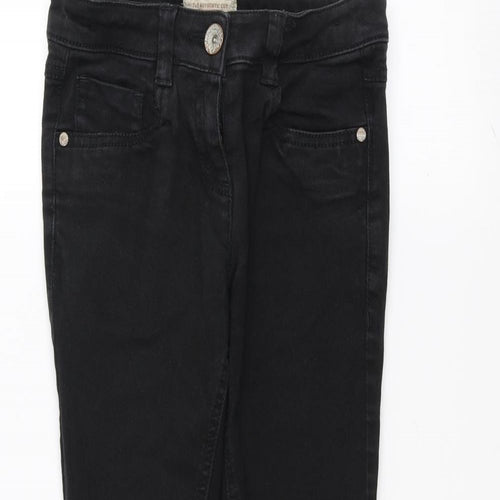 NEXT Boys Black   Skinny Jeans Size 9 Years - Ripped details