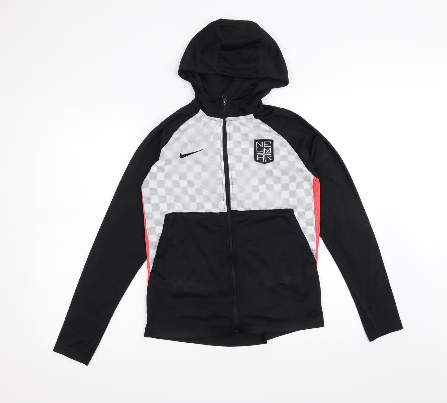 Nike Womens Black   Full Zip Hoodie Size L
