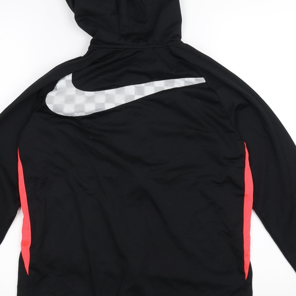 Nike Womens Black   Full Zip Hoodie Size L