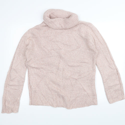 M&Co Womens Pink  Knit Pullover Jumper Size 14