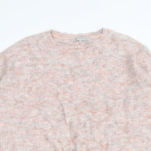 Nutmeg Womens Pink   Pullover Jumper Size 14