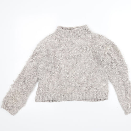Primark Womens White  Knit Pullover Jumper Size S