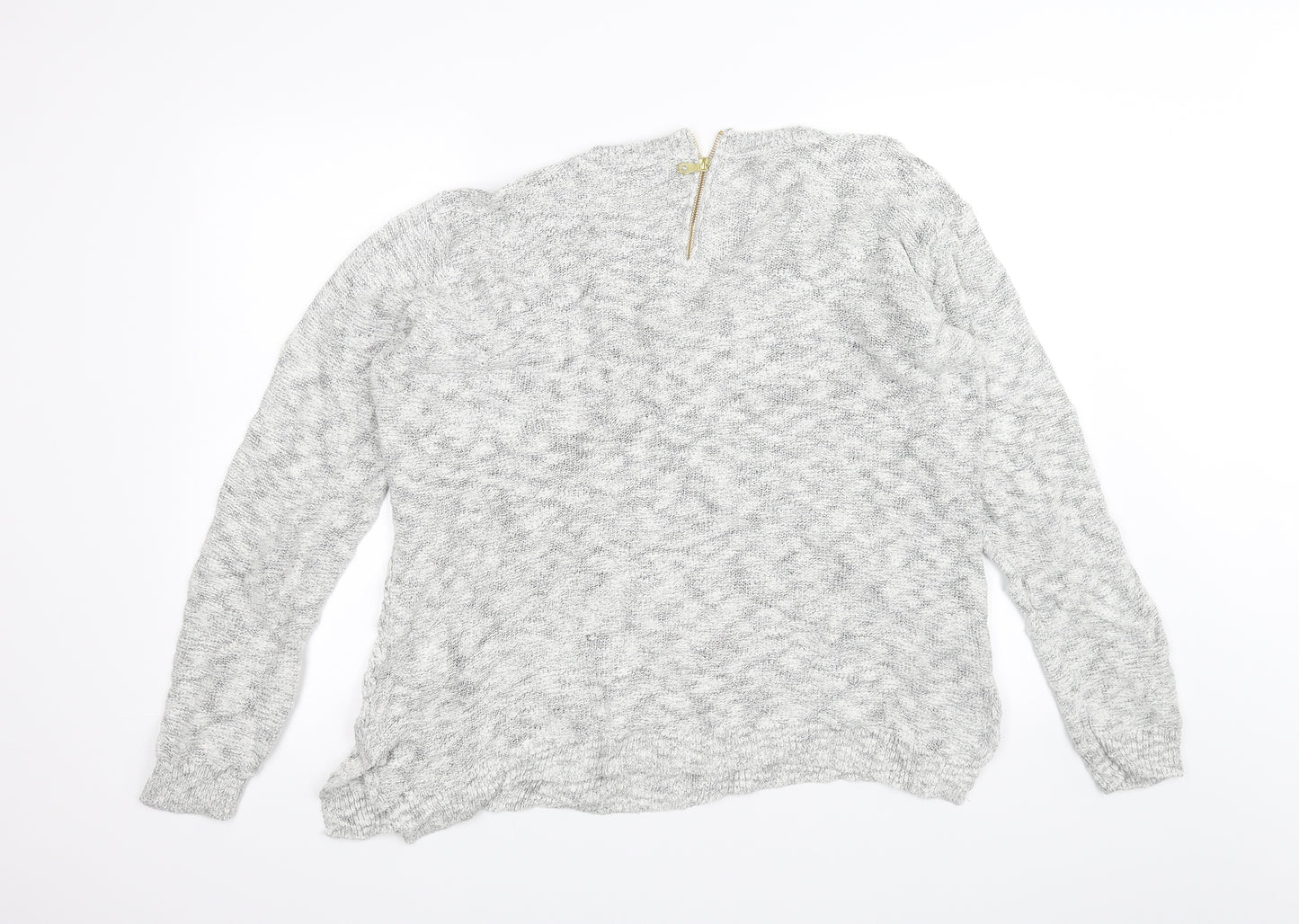 Per Una Womens White   Pullover Jumper Size 16