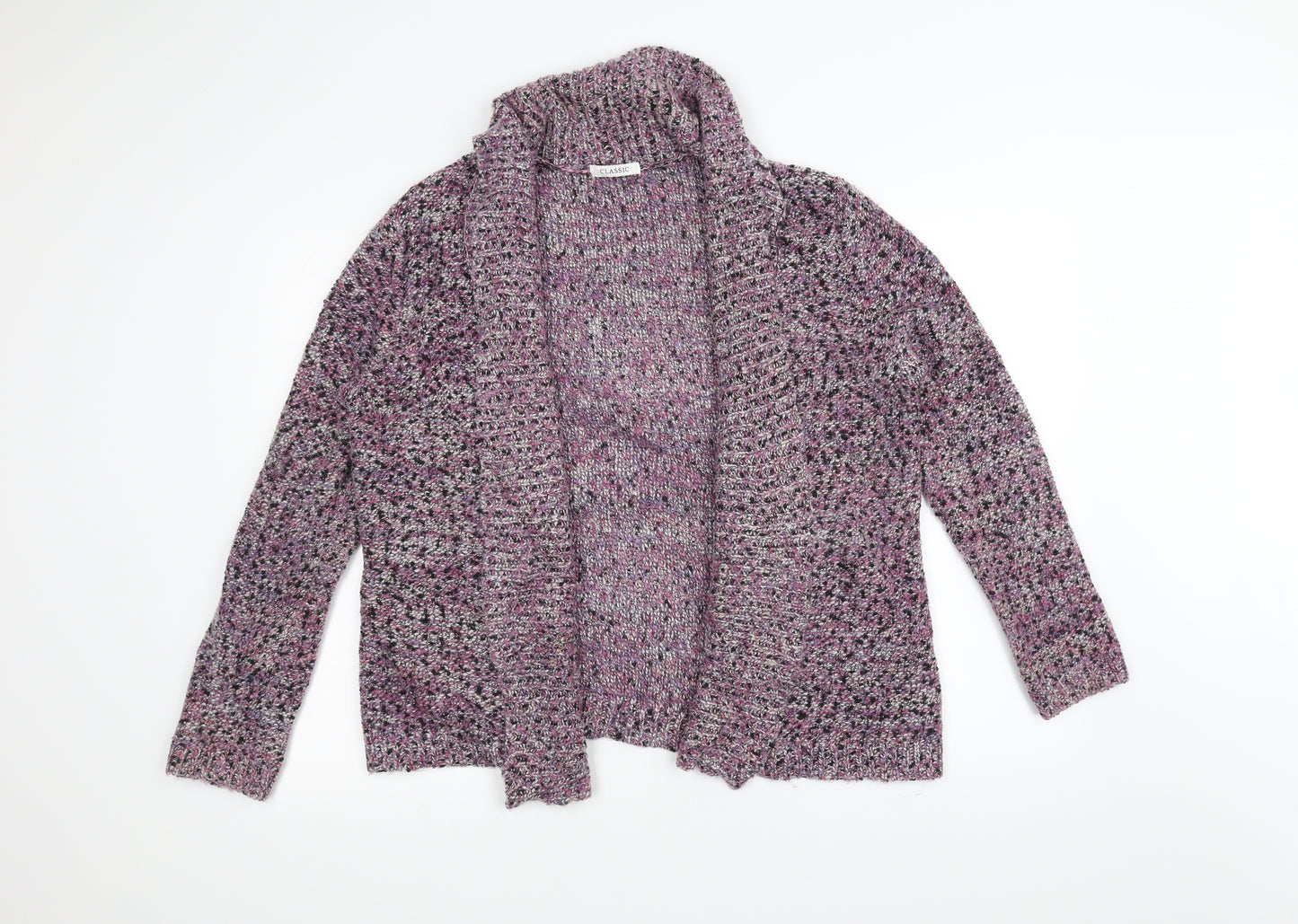 Marks and Spencer Womens Pink  Knit Cardigan Jumper Size 12