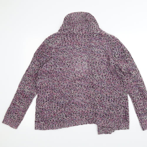 Marks and Spencer Womens Pink  Knit Cardigan Jumper Size 12